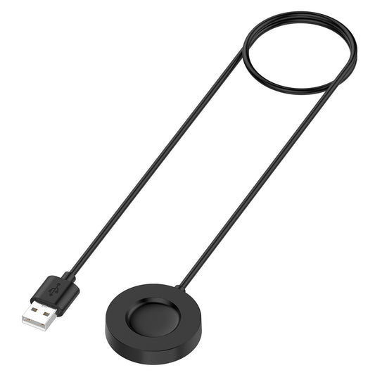 Trådløs lader Techsuit TXC6 for Xiaomi Watch S1 Pro, USB-A, Svart