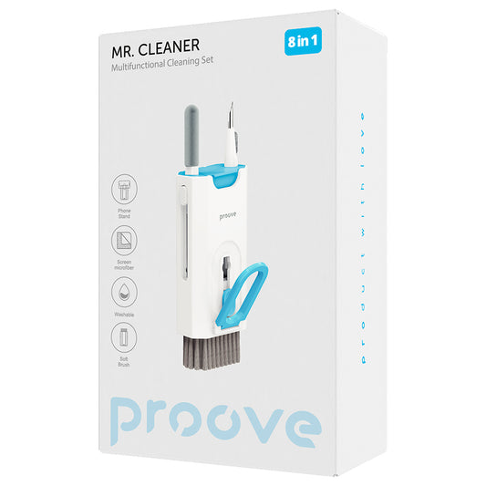 Rengjøringsverktøy Proove Mr.Cleaner, 8i1, Hvit