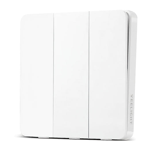 Yeelight Switch, Wi-Fi, 3 knapper, hvit YLKG14YL