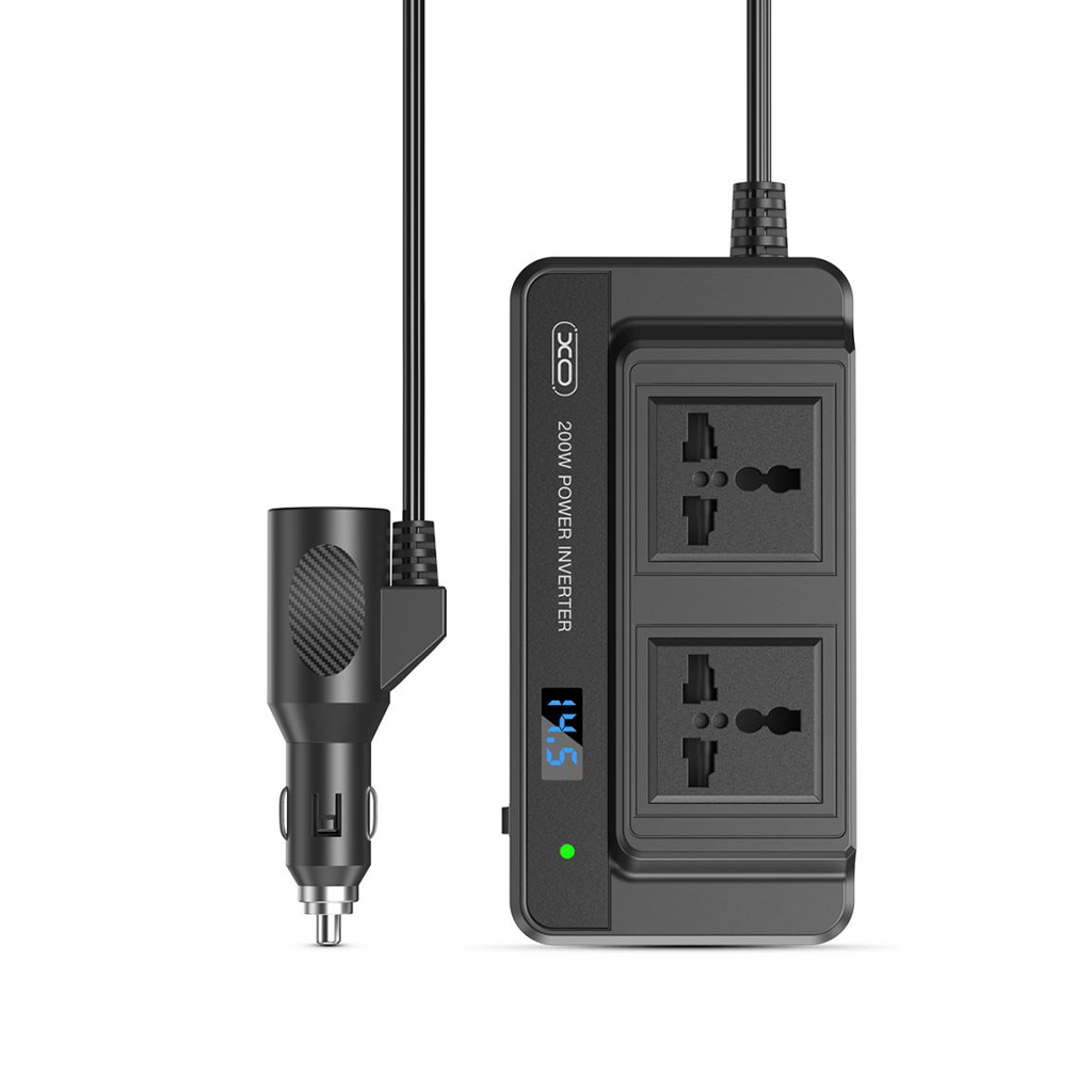 Elektrisk bilinverter XO Design CZ011, 200W
