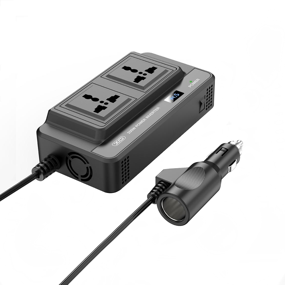 Elektrisk bilinverter XO Design CZ011, 200W