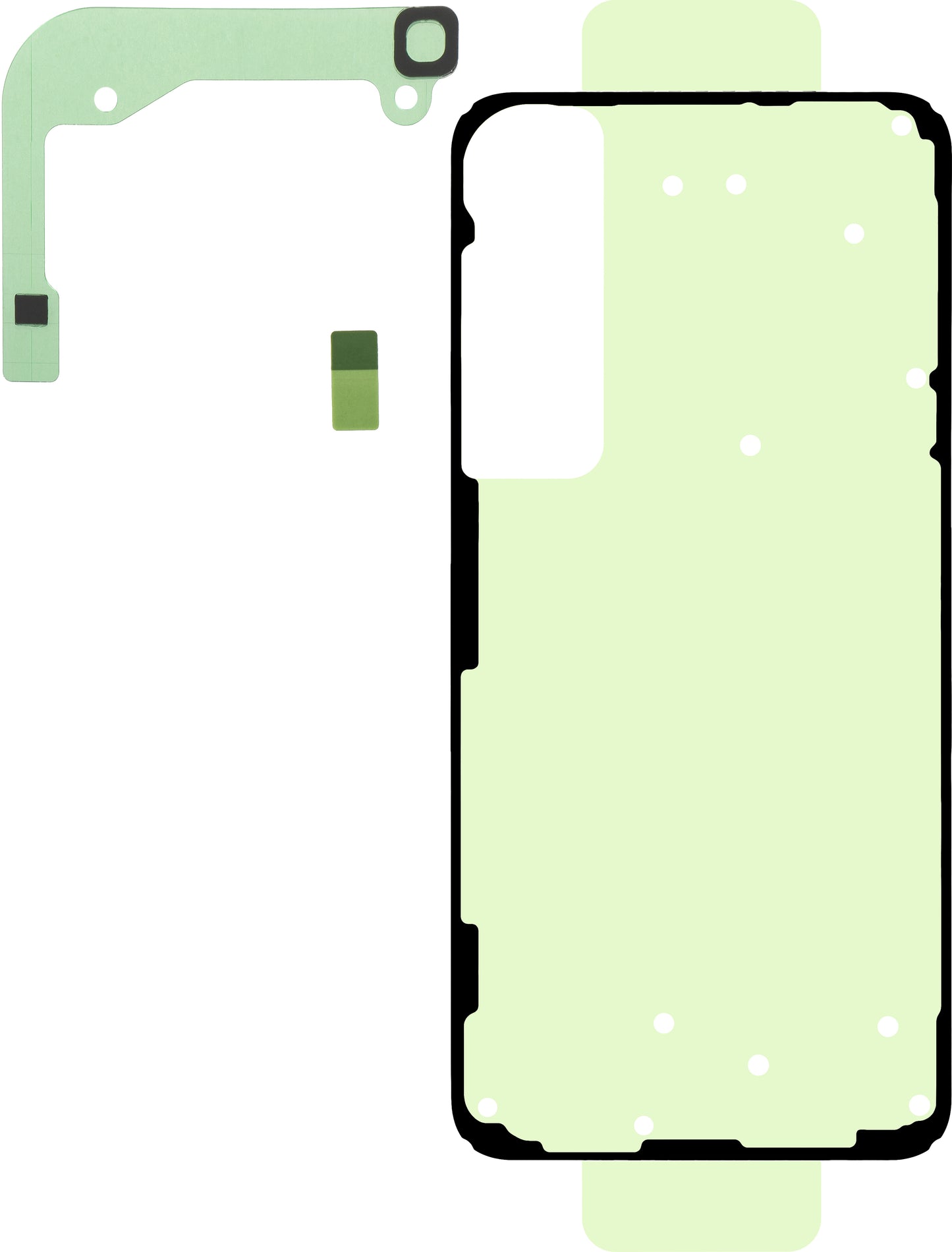 Limsett for batterideksel Samsung Galaxy S24+ S926, Service Pack GH82-33338A