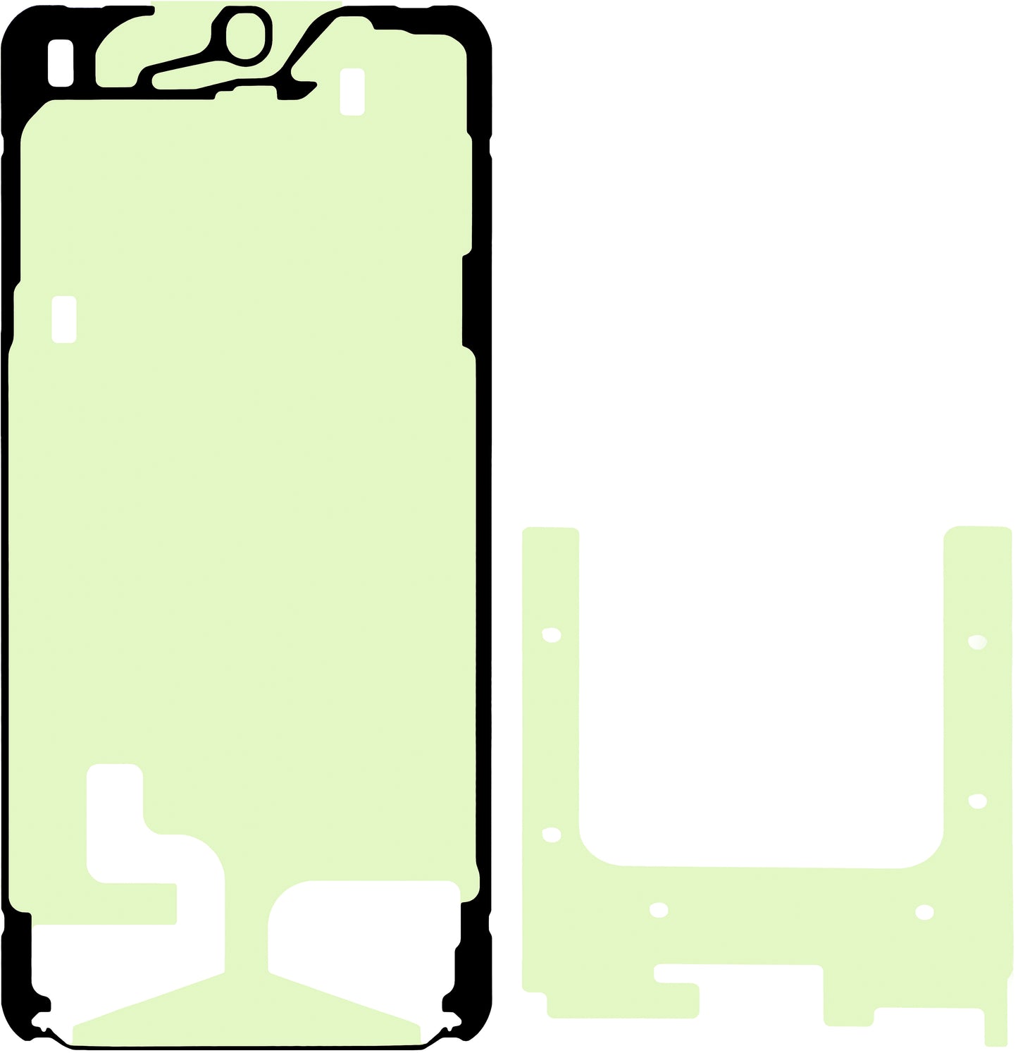 Kit for liming av skjerm Samsung Galaxy S25+ S936, Service Pack GH82-36510A