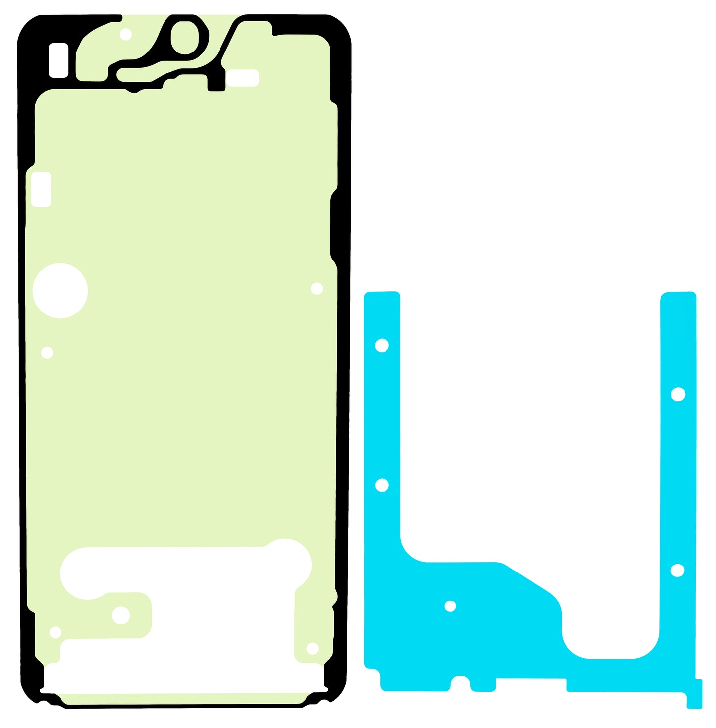 Kit Lim Samsung Galaxy S25 S931, Service Pack GH82-36478A