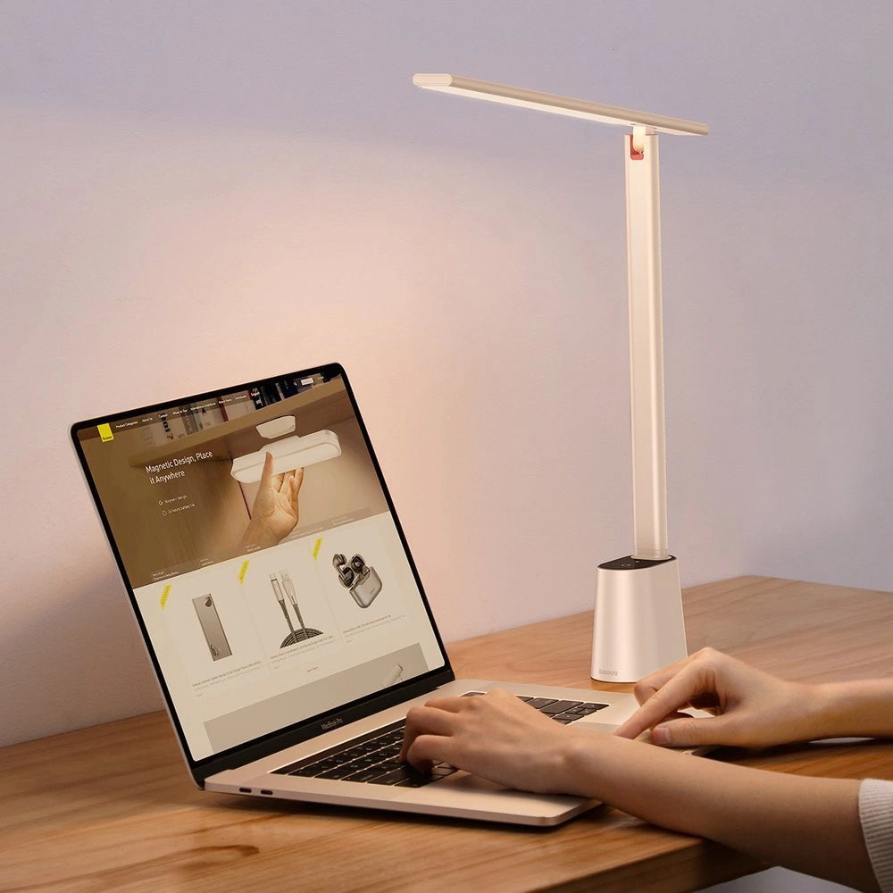 Baseus Smart Eye LED-skrivebordslampe, Hvit DGZG-02