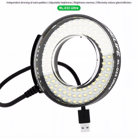 Relife RL-033 Ultra lampe for mikroskop, svart