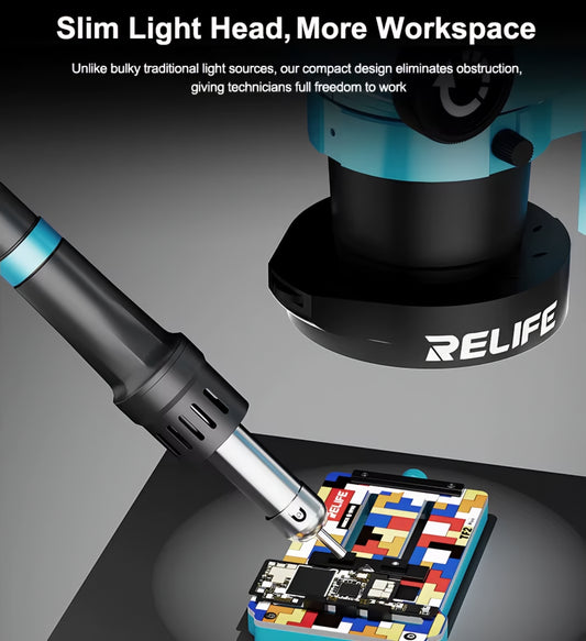 Relife RL-033E lampe for mikroskop, svart