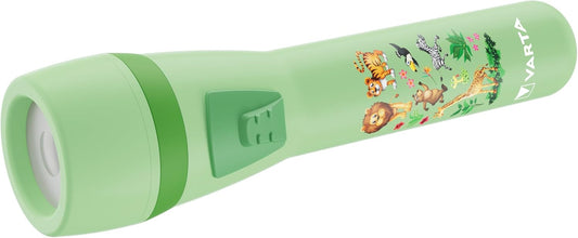 Varta Kids Flashlight LED-lommelykt, 10lm, Grønn