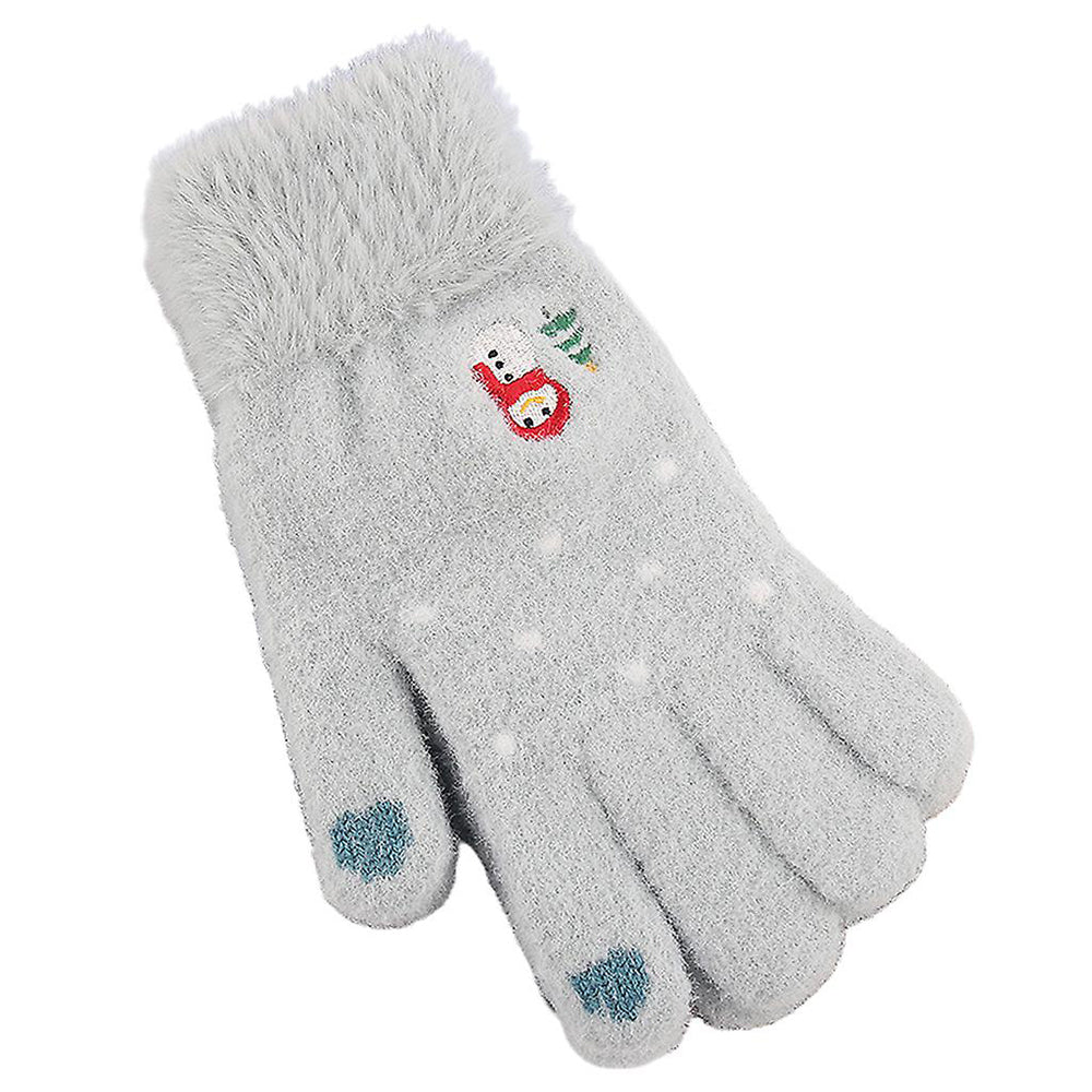 Vinterhansker med berøringsfunksjon for dame Techsuit ST0011, størrelse 17 cm, blå