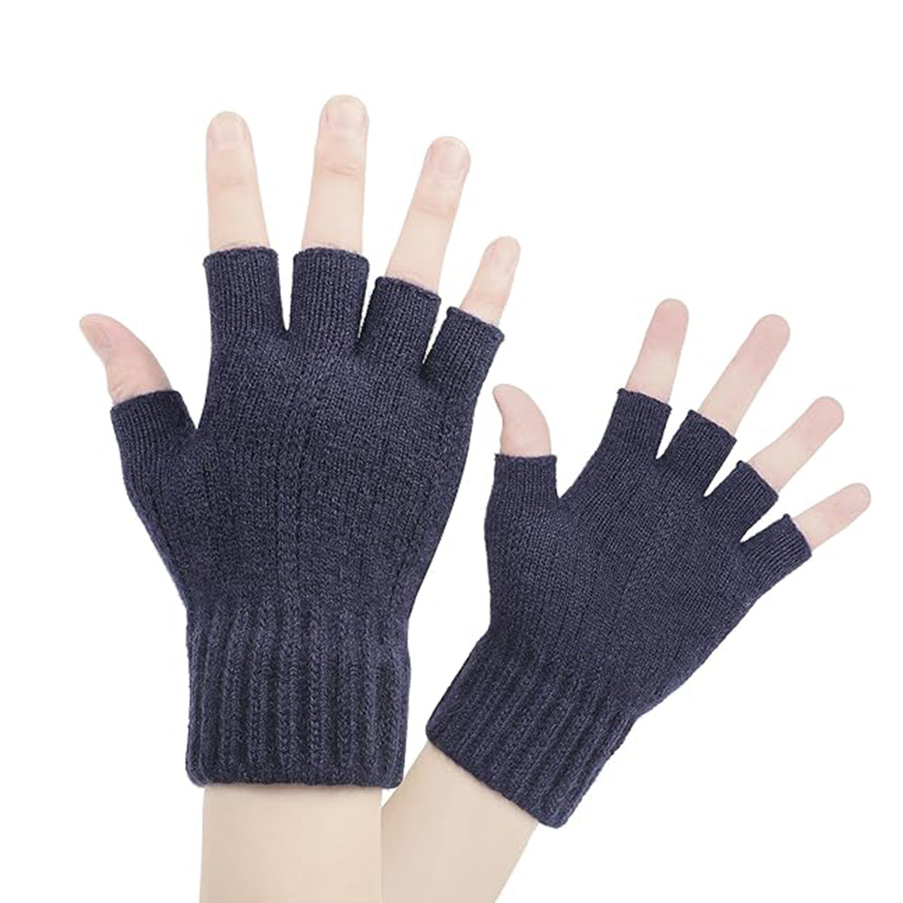Vinterhansker med berøringsfunksjon for dame Techsuit ST0014, størrelse 17 cm, marineblå