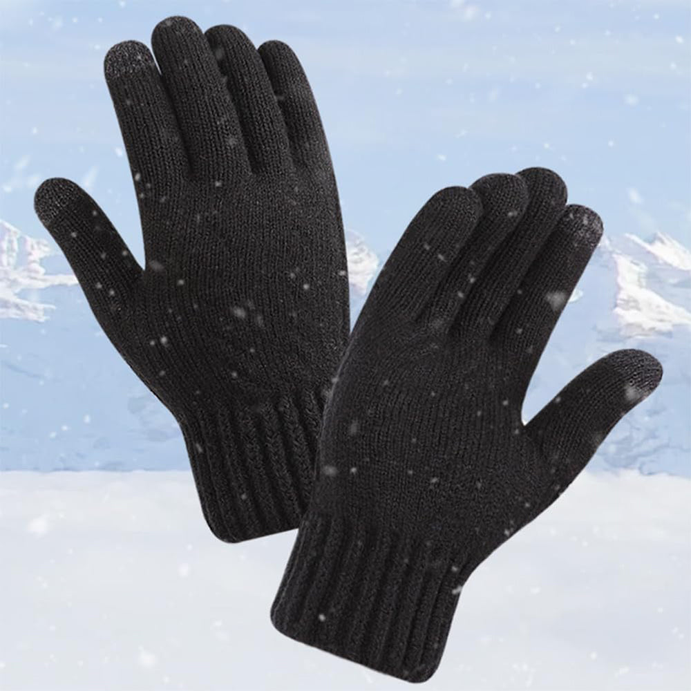 Vinterhansker med berøringsfunksjon for dame Techsuit ST0015, størrelse 17 cm, svart