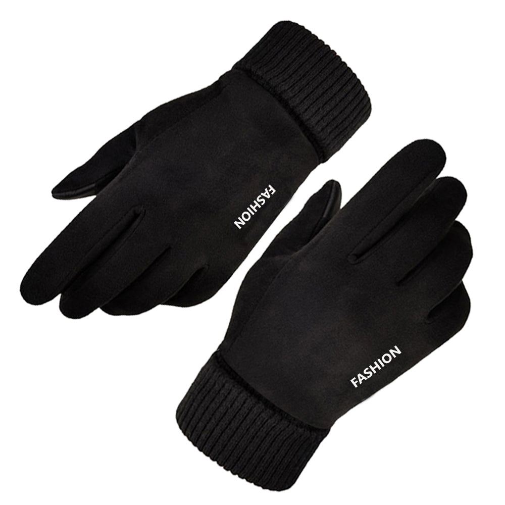 Unisex vinterhansker med berøringsfunksjon Techsuit ST0010, universell størrelse, svart