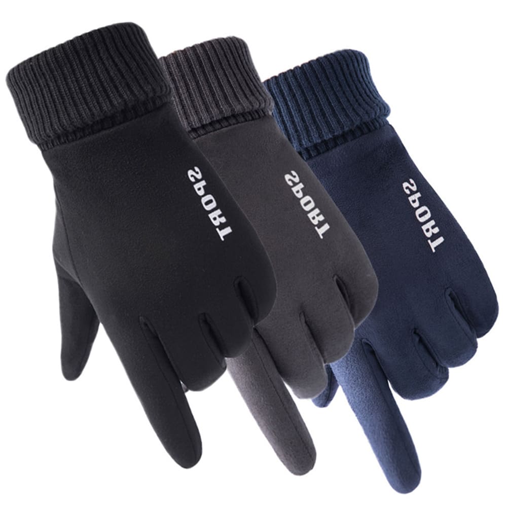 Unisex vinterhansker med berøringsfunksjon Techsuit ST0010, universell størrelse, svart