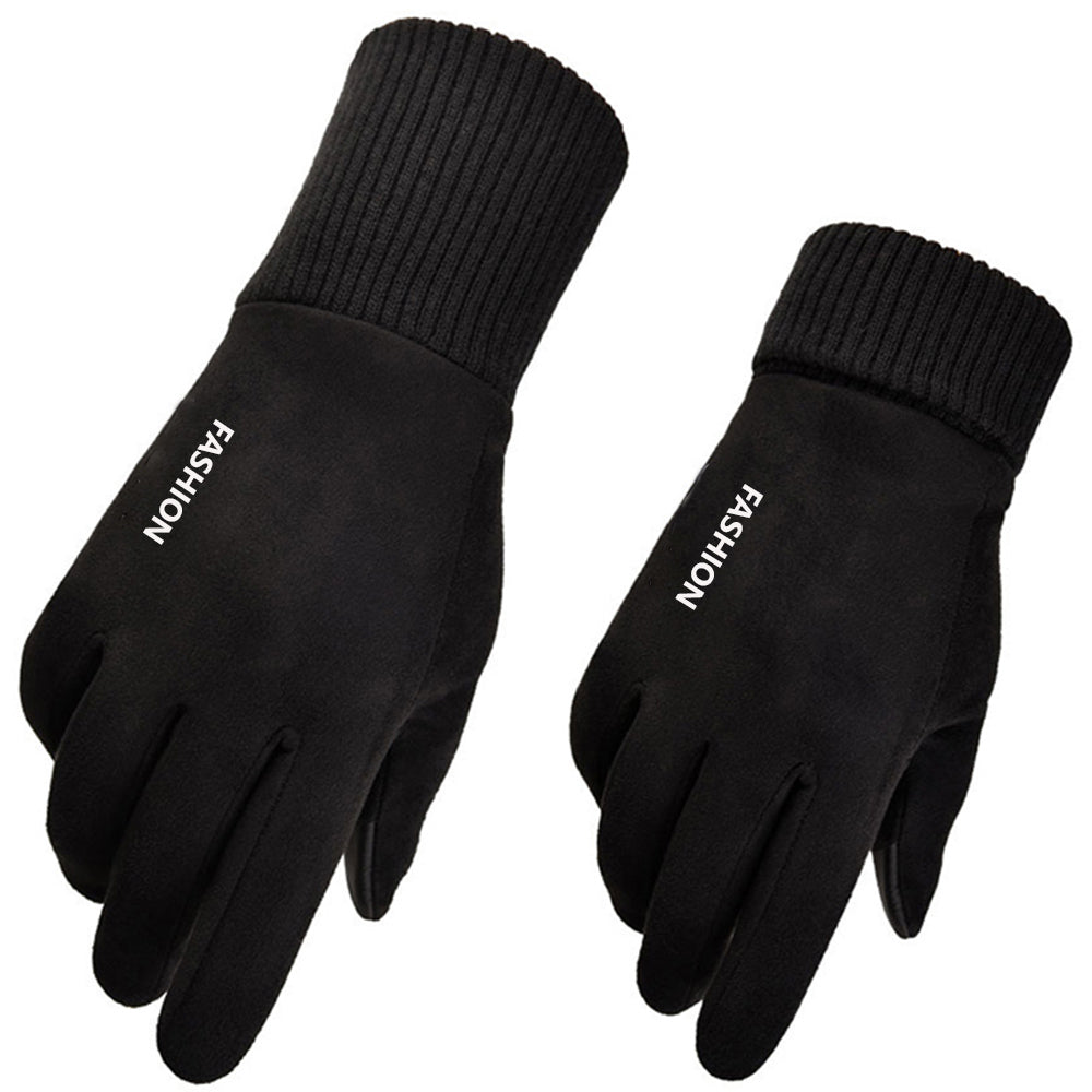 Unisex vinterhansker med berøringsfunksjon Techsuit ST0010, universell størrelse, svart