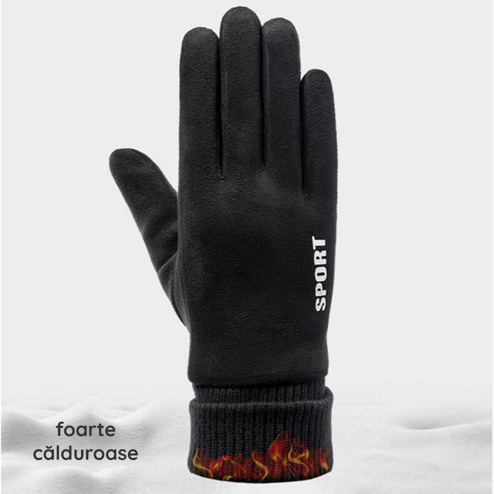 Unisex vinterhansker med berøringsfunksjon Techsuit ST0010, universell størrelse, svart