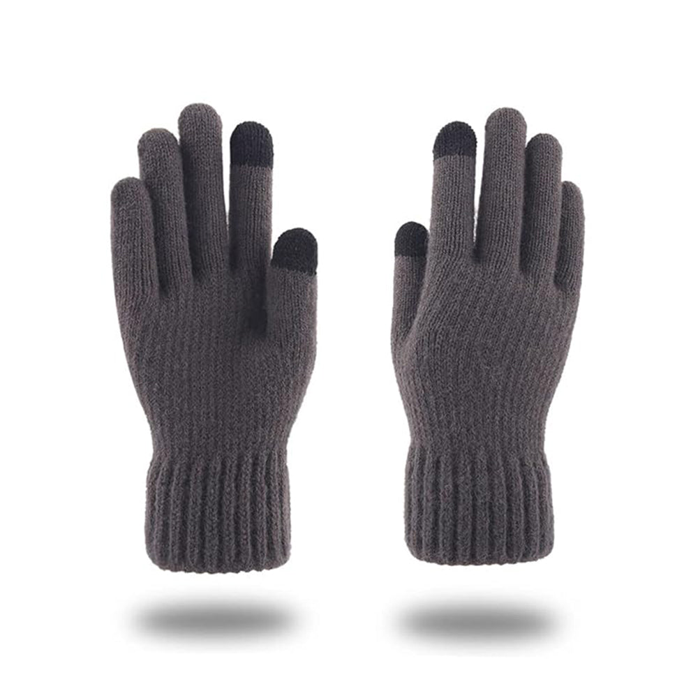 Unisex vinterhansker med berøringsfunksjon Techsuit ST0012, størrelse 22 cm, grå