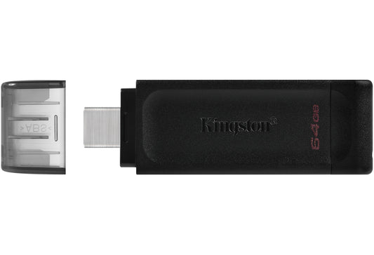 Kingston DT70, 64 GB DT70/64 GB USB-C eksternt minne