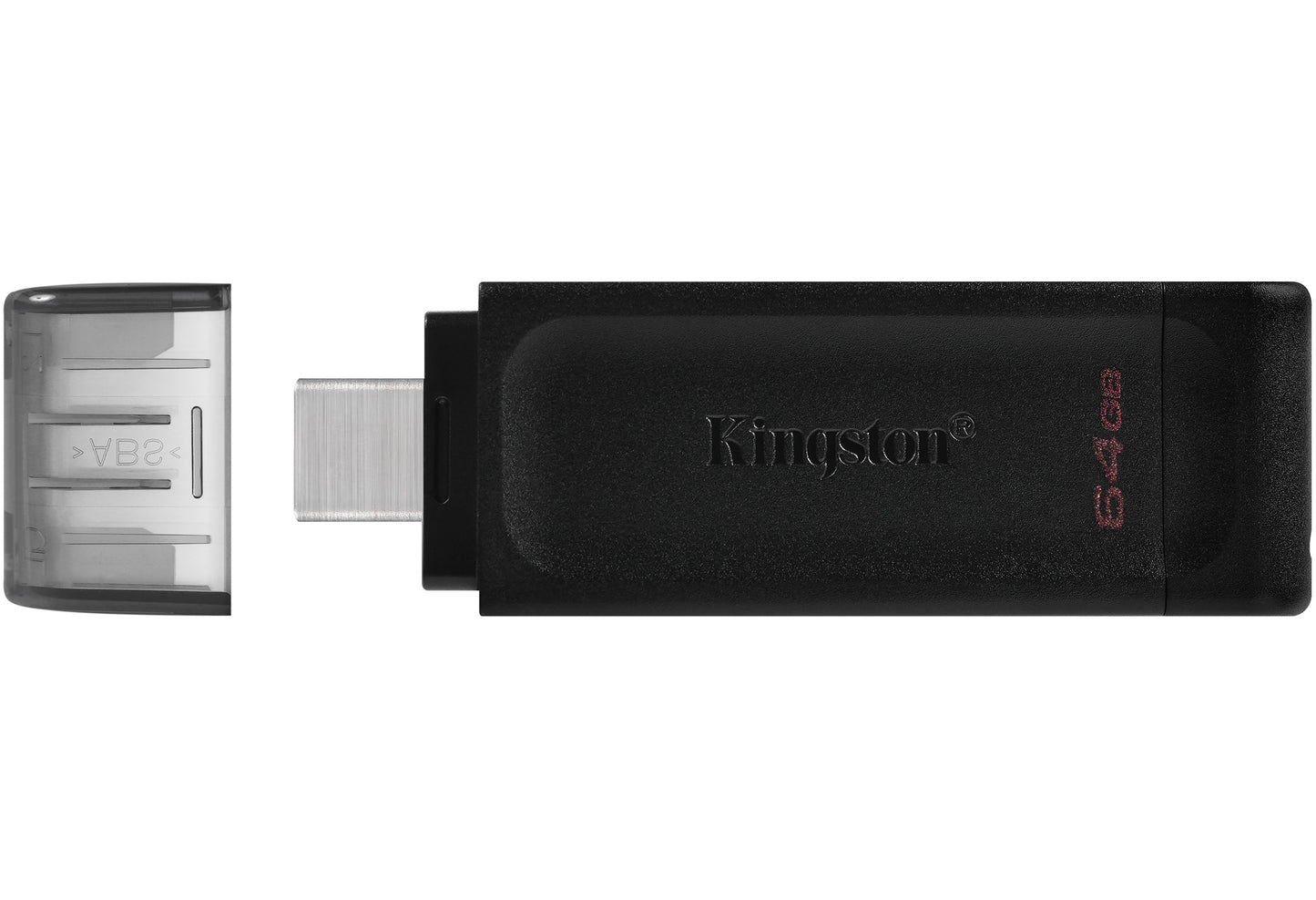 Ekstern USB-C-minne Kingston DT70, 64Gb DT70/64GB