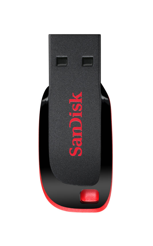 SanDisk Cruzer Blade USB-A eksternt minne, 16 GB SDCZ50-016G-B35