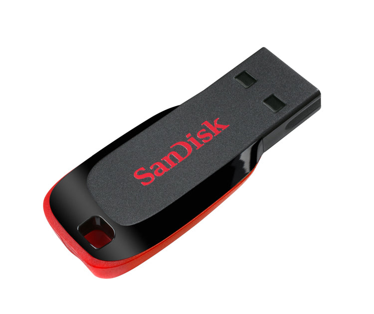 Ekstern USB-A-minne SanDisk Cruzer Blade, 128Gb SDCZ50-128G-B35