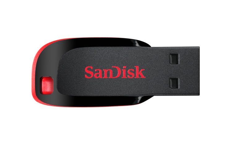 Ekstern USB-A-minne SanDisk Cruzer Blade, 128Gb SDCZ50-128G-B35