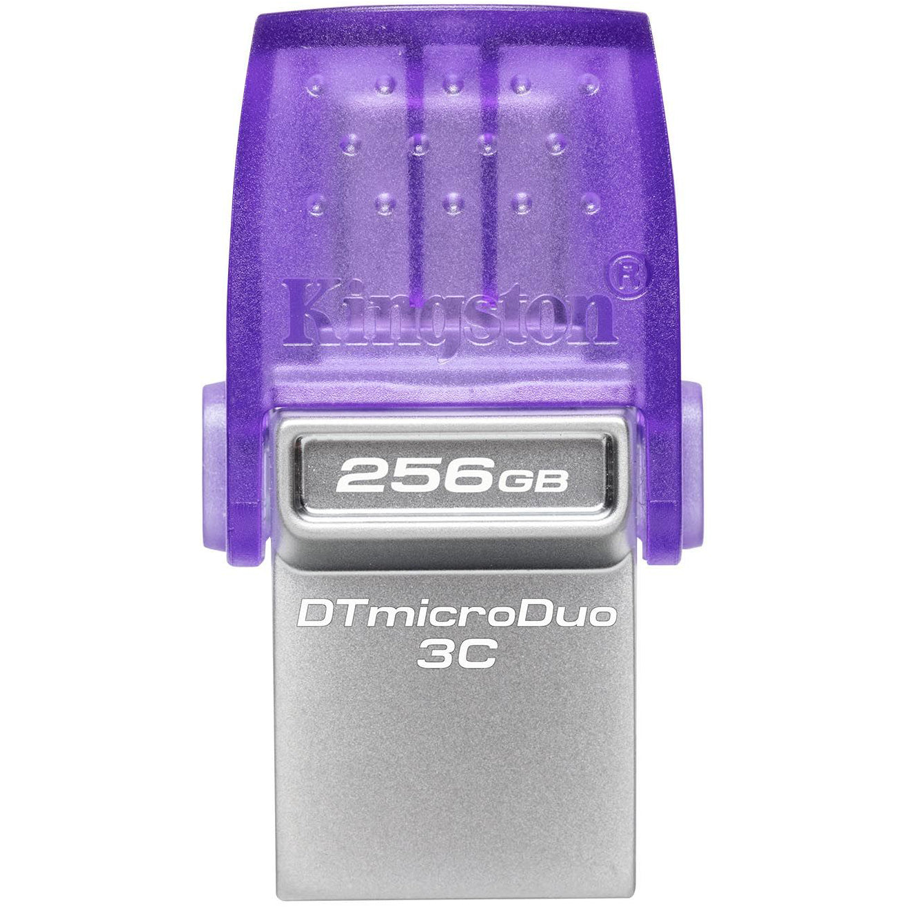 Ekstern Minne USB-A - USB-C Kingston microDuo 3C, 256Gb DTDUO3CG3/256GB