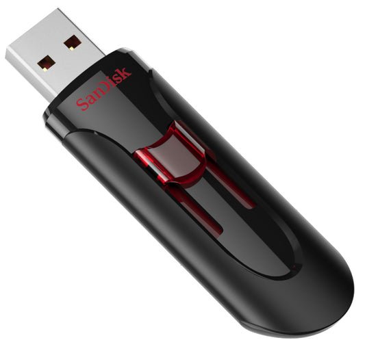 Ekstern Minne USB-A 3.0 SanDisk Cruzer Glide, 32Gb SDCZ600-032G-G35