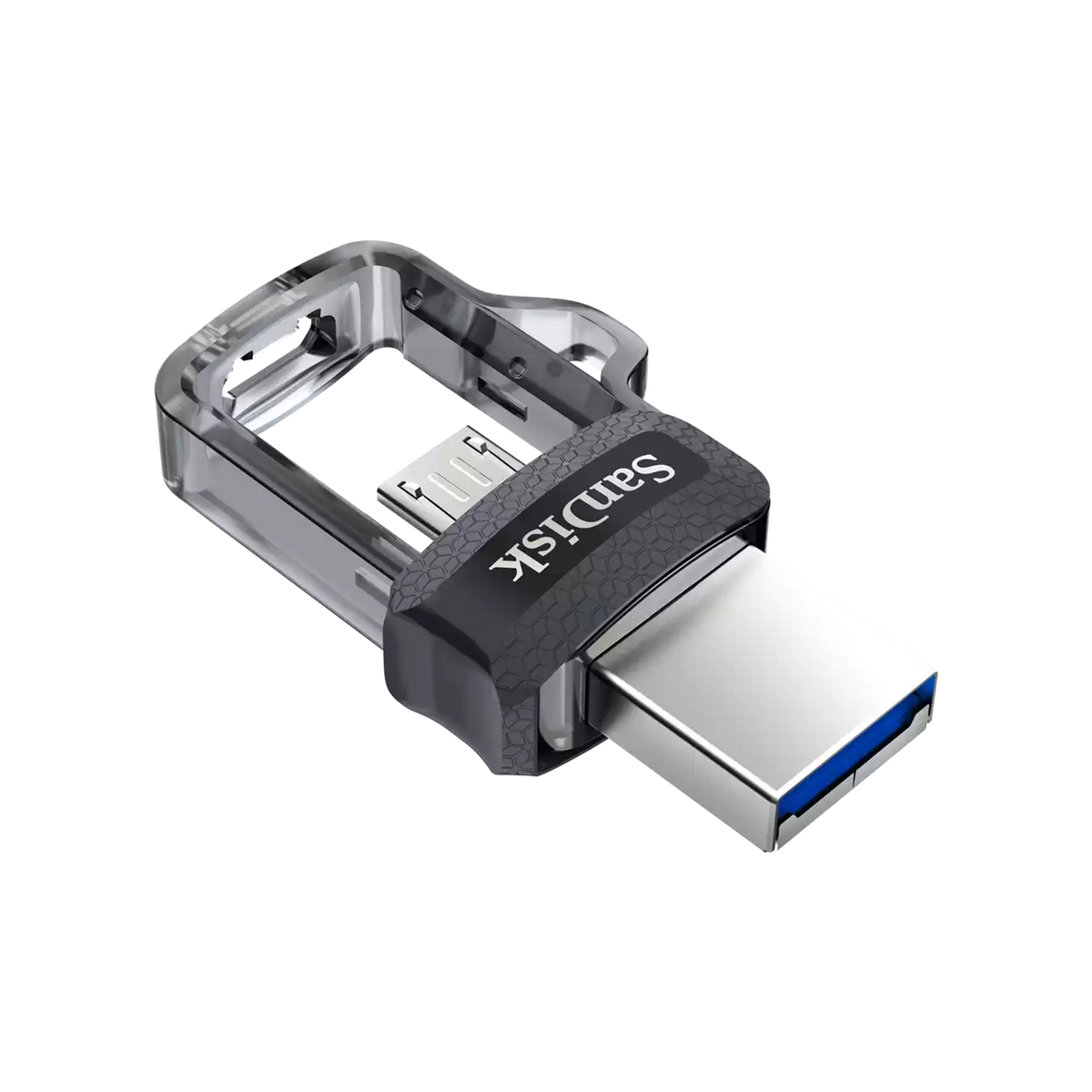 Ekstern Minne USB-A 3.0 / microUSB SanDisk Ultra Dual Drive, 64Gb SDDD3-064G-G46