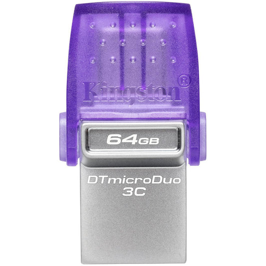 Eksternt minne USB-A 3.2 / USB-C Kingston microDuo 3C, 64 GB DTDUO3CG3/64 GB