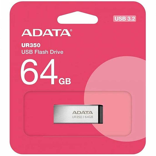 USB-A 3.2 Adata UR350, 64 Gb UR350-64G-RSR/BK