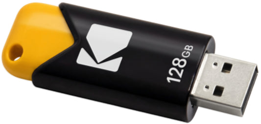 Ekstern lagring USB-A 3.2 Kodak B110S Click Easy, 128Gb EKMMD128GB113S