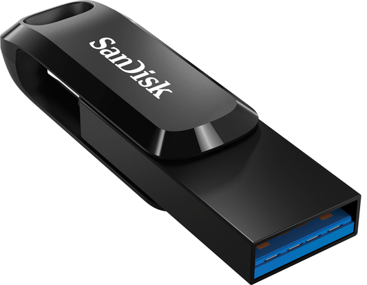 Ekstern lagring USB-A 3.2 / USB-C SanDisk Ultra Dual Go, 512GB SDDDC3-512G-G46