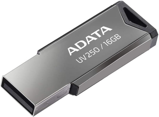 Eksternt USB-A-minne USB-A Adata UV250, 16 Gb AUV250-16G-RBK AUV250-16G-RBK