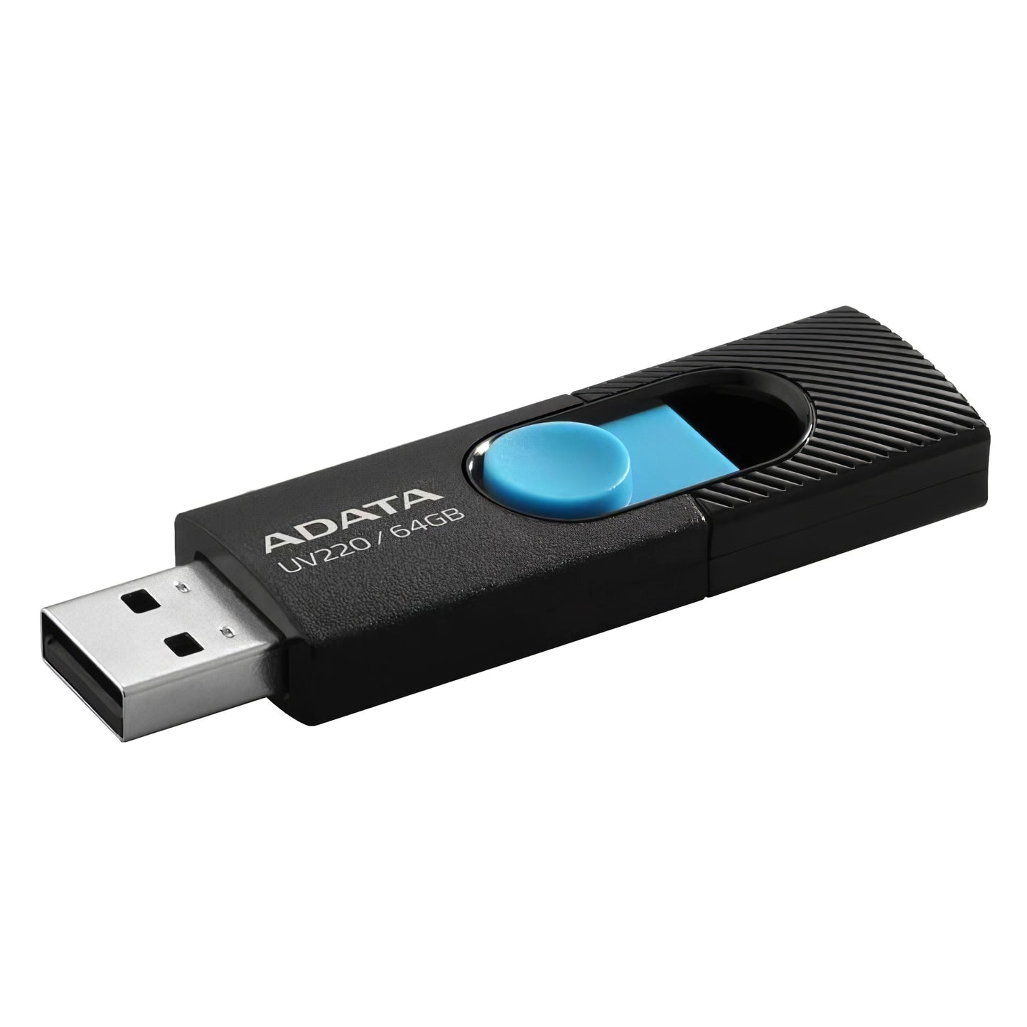 Eksternt USB-A-minne Adata UV220, 64 Gb AUV220-64G-RBKBL