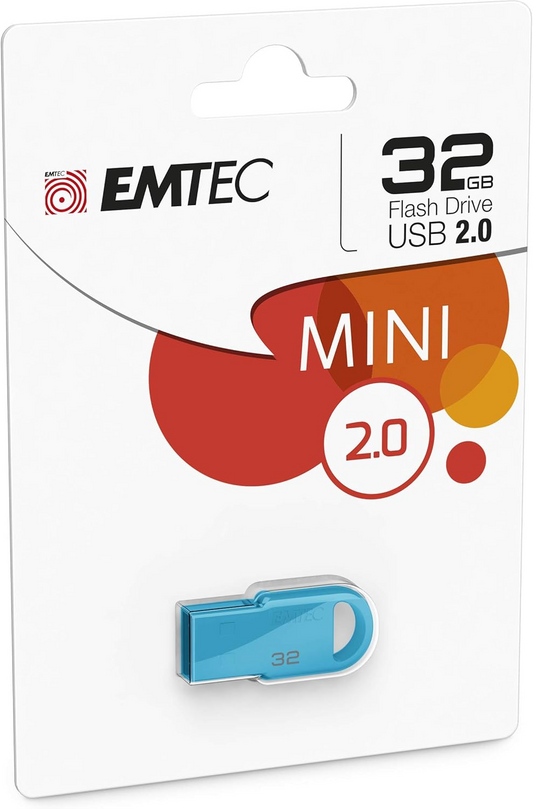 Ekstern USB-A-minne Emtec D250 Mini, 32GB ECMMD32GD252