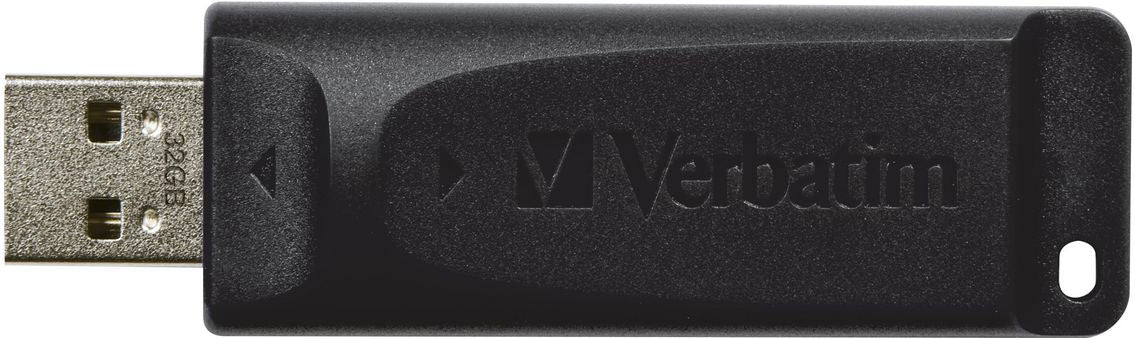 Ekstern minne USB-A Verbatim PenDrive Slider, 32Gb 98697