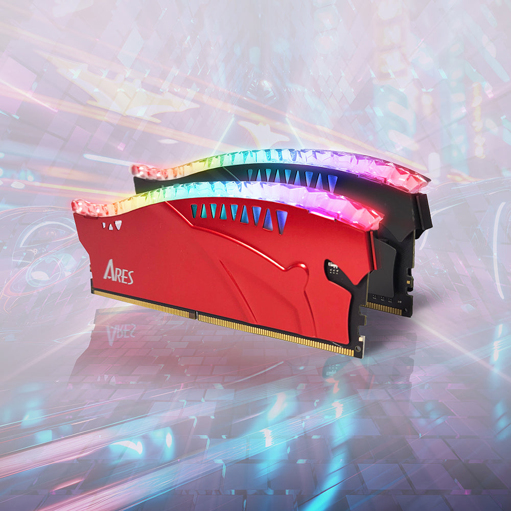 RAM-minne Dato Ares Armor Lite, DDR5, RGB, 16GB, 7000Mhz, Svart ARB16G5K70