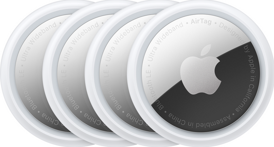 Apple AirTag, sett med 4 deler, hvit MX542ZY/A