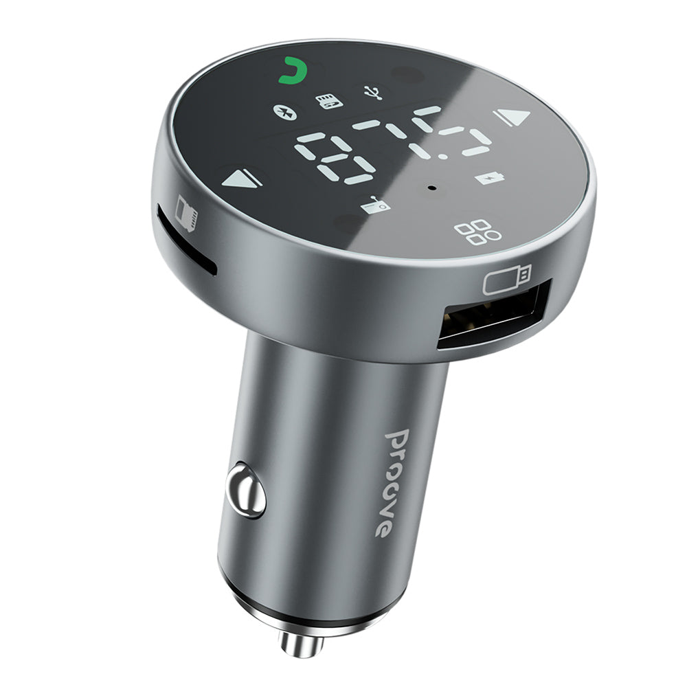 FM Bluetooth-modulator Proove, 1 x USB-A - 1 x USB-C - 1 x microSD FMSS30110003