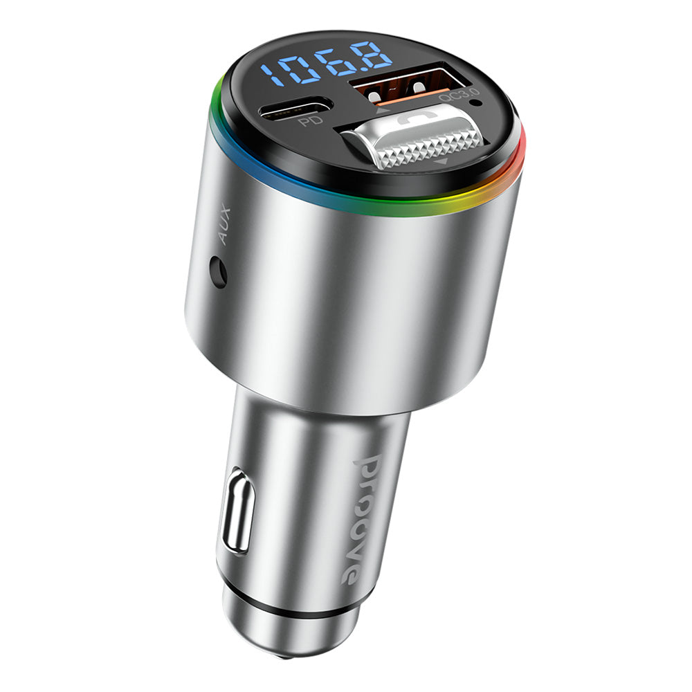 FM Bluetooth-modulator Proove, 1 x USB-A - 1 x USB-C FMPD30110006