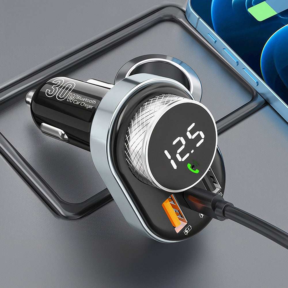FM Bluetooth-modulator Proove, 2 x USB-A - 1 x USB-C - 1 x microSD FMSL30110001