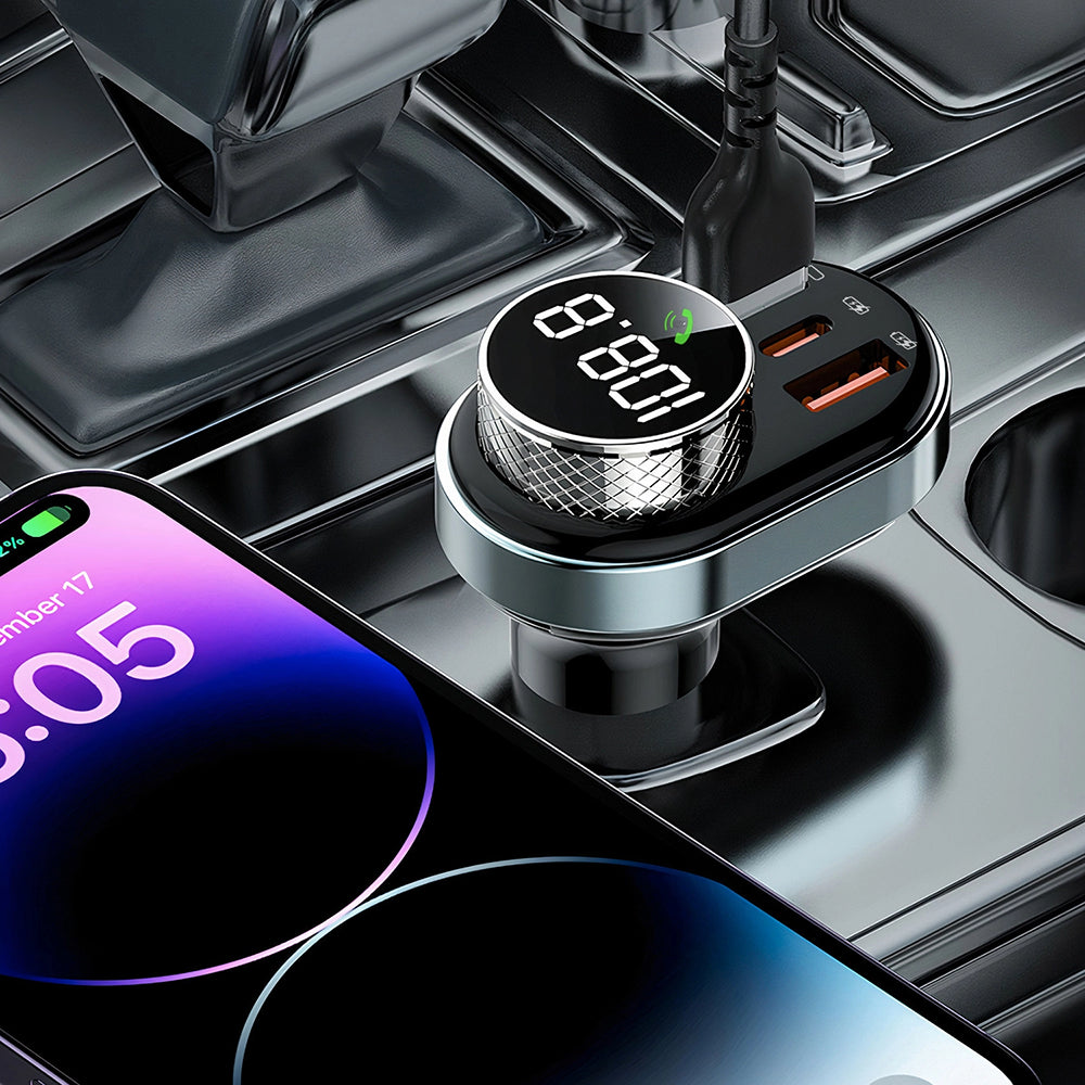 FM Bluetooth-modulator Proove, 2 x USB-A - 1 x USB-C - 1 x microSD FMSL30110001