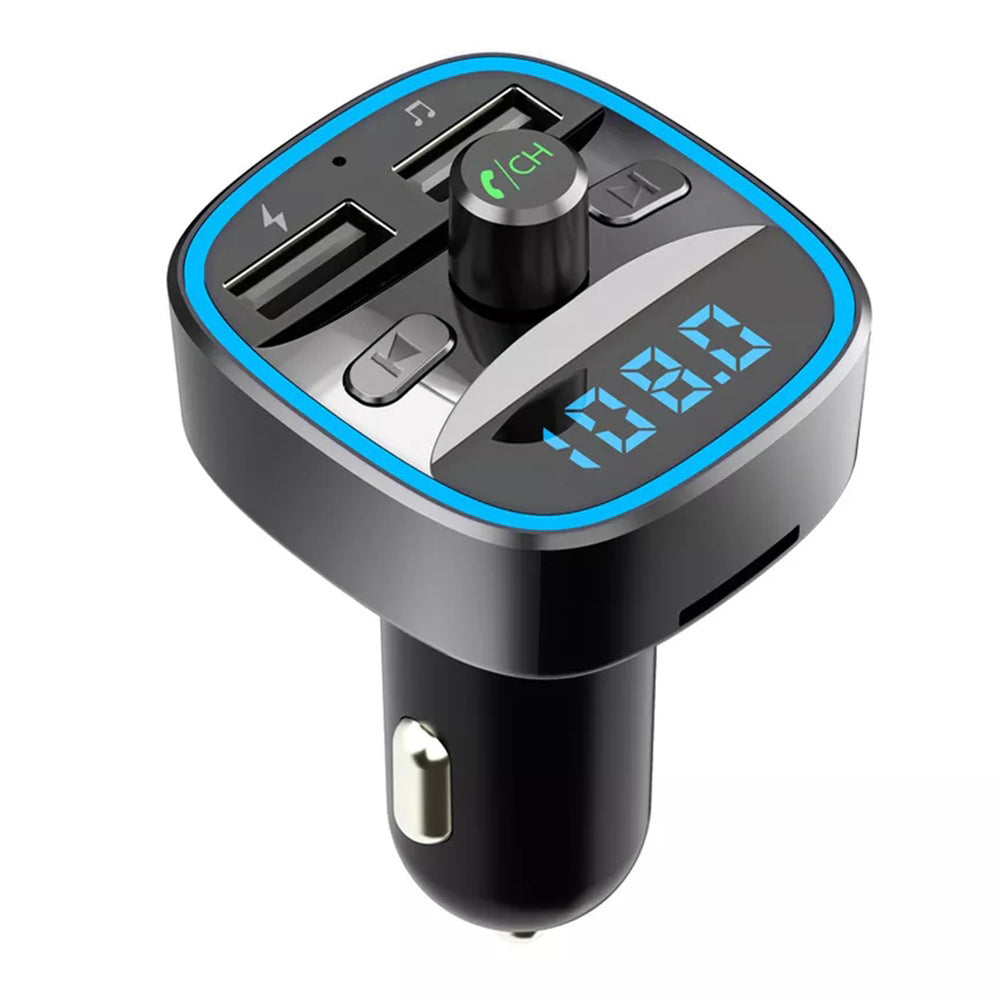 FM Bluetooth-modulator Techsuit JamLink, 2 x USB-A - 1 x microSD