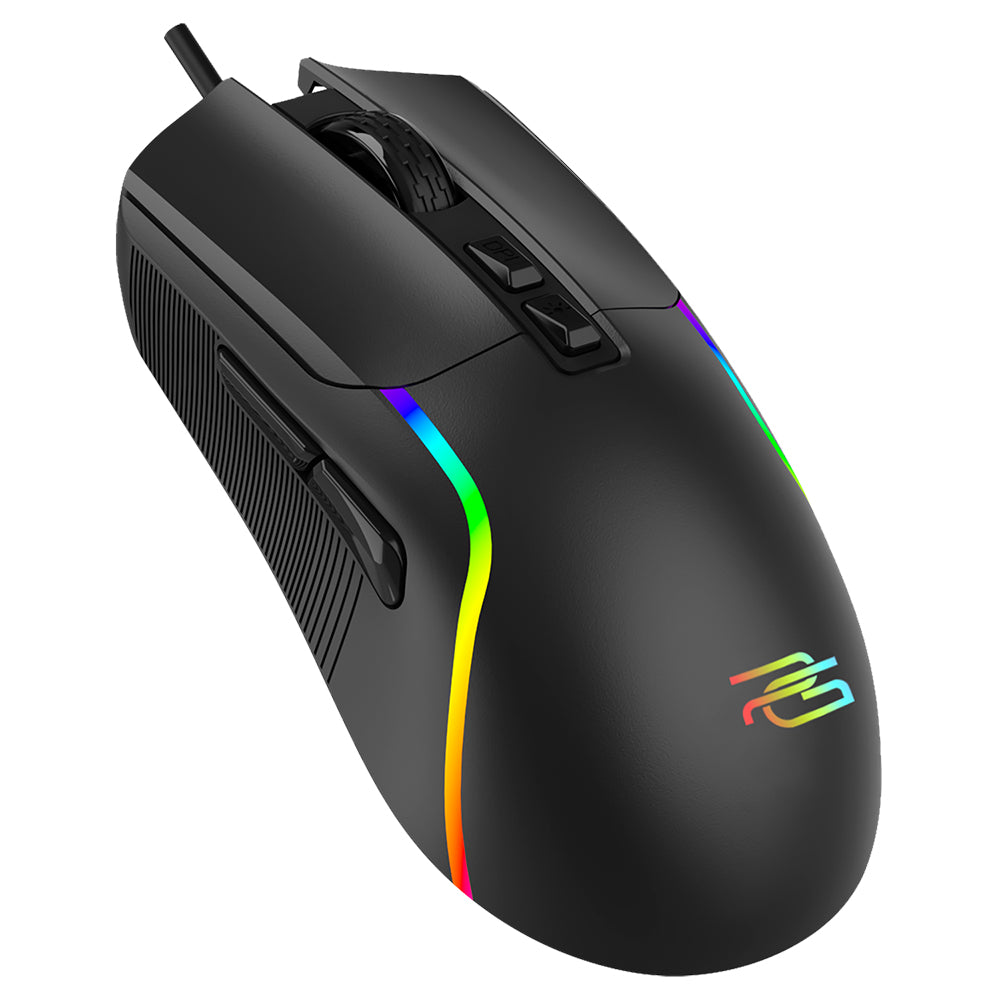 Gamingmus med kabel USB Proove Assembler, RGB, 12400DPI, Svart CMAS00000101