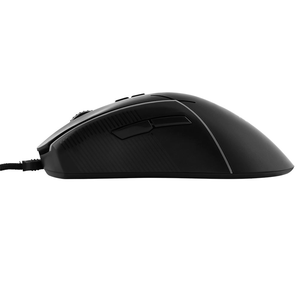 Gamingmus med kabel USB Proove Defiant, RGB, 7200DPI, Svart CMDE00000102