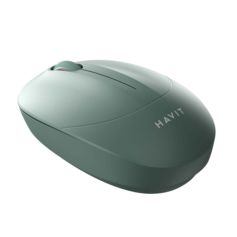 Trådløs Mus HAVIT MS54GT, 1600DPI, Grønn