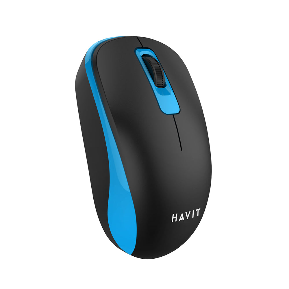 Trådløs Mus HAVIT MS626GT, 1200DPI, Svart Blå