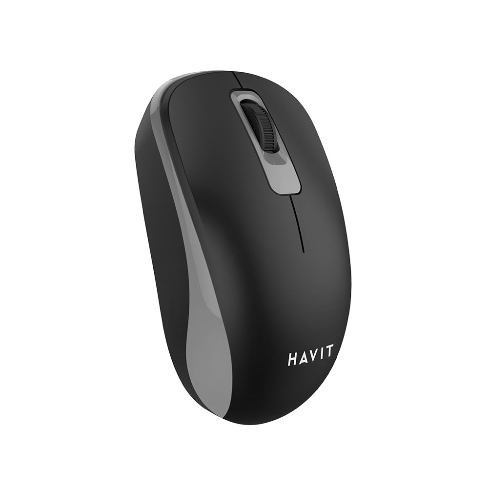 Trådløs Mus HAVIT MS626GT, 1200DPI, Svart Grå