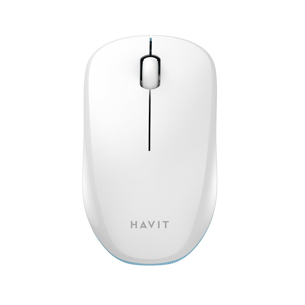 Trådløs Mus HAVIT MS66GT, 1200DPI, Hvit Blå
