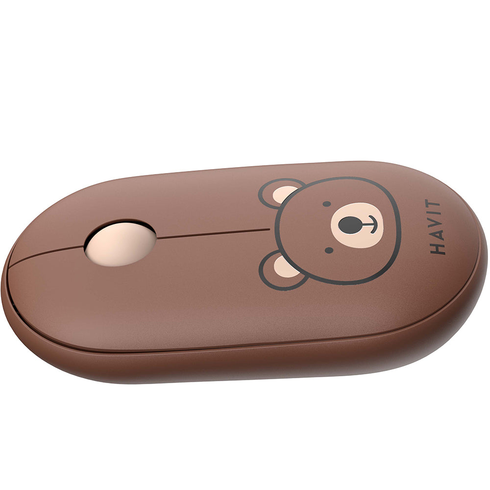 Trådløs Mus HAVIT MS75GT Pro, 1600DPI, Brun